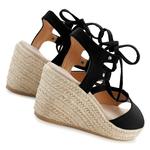 Сандалии с ремешками LASCANA, Black - фото 4