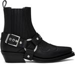 Низкие ботинки «Челси» в стиле вестерн GANNI - фото