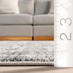 Ковер Kaylani Transitional Medallion Area Rug nuLOOM, 122x183 см, серый - фото 3