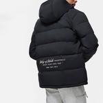 Куртка way of wade graphic пуховик с капюшоном Li-Ning, черный - фото 4