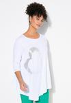 Топ MIAMODA Long sleeved top, Snow White/White - фото