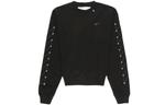 Толстовка men's cotton round neck pullover black Off-White, черный - фото 2