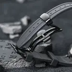 Часы Casio G-Shock Analog-Digital 2100 Series, арт. GA-2100-1A1, черный/черный - фото 5