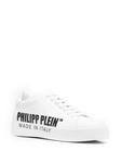 Philipp Plein кеды с логотипом, белый - фото 2