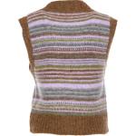 GANNI Полосатый вязаный жилет, Multicolor - фото 4