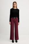 Брюки Sisley, бордовый - фото 2