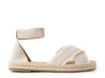 Сандалии Minnetonka Pemma Espadrille Sandal, Tan Herringbone Print - фото 4