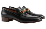 Кроссовки horsebit loafer 'black' Gucci, черный - фото 2