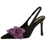 Женские туфли на высоком каблуке BIGTREE, Black - фото