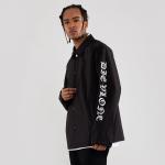 VLONE Куртка унисекс с готическим принтом, Black White - фото 7