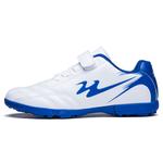 Детские футбольные бутсы для детей Binary, белый/синий - фото