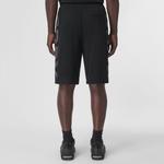 Хлопковые шорты с логотипом Burberry, черные, цвет Black - фото 4