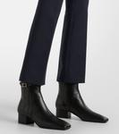 Кожаные ботильоны Rockstud 40 Valentino Garavani, черный - фото 4