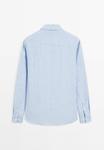 Рубашка Massimo Dutti, цвет Mottled Light Blue - фото 6