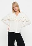 Блуза Vero Moda VMLIZZI FLOUNCE , Birch/Off-White - фото 4