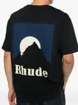 Футболка с логотипом Moonlight Rhude, черный - фото 4