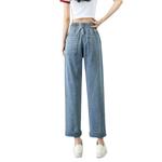 Джинсы женские WARRIOR, средне-синий - фото 9