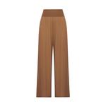 Драпированные широкие брюки Deep Breath, черный - фото