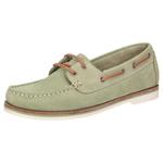Туфли Sioux Mokassin Nakimba 700, зеленый - фото