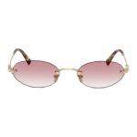 Солнцезащитные очки овальной формы Eyewear Oval Frame MIU MIU - фото 6