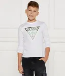 Лонгслив slim fit Guess, белый - фото 3