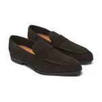 Мокасины Theon из кожи Boss, коричневый - фото 2