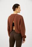 Толстовка Stronger OPEN BACK , Cappuccino/Brown - фото 4