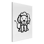 Фреска Artgeist Little King, черно-белый - фото