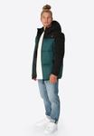 Куртка Spitzbub ESSENTIALS HOODED PUFFER, Darkteal/Green - фото 2