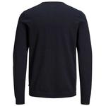 Свитер Jack & Jones Essential Basic Knitted, черный - фото 4