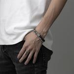 Титановый стальной браслет унисекс AKAK - фото 7