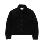Куртка Alexander McQueen Military Denim Jacket, Black - фото