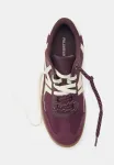 Ретро-Кроссовки Pull&Bear, Bordeaux - фото 3
