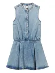 Джинсовое платье на пуговицах Claudie Pierlot, синий - фото