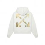 OFF-WHITE OFF WHITE худи унисекс с капюшоном средней плотности - фото