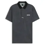 Поло BOSS Paddy Tech GOC, серый - фото