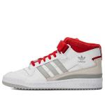 Кроссовки форум середина Adidas, белый - фото