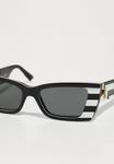 Солнцезащитные очки Jimmy Choo Sunglasses, Black/White/Black - фото 5