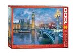 Еврографика, пазл, Сочельник в Лондоне, 1000 шт. EuroGraphics - фото