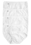 Брюки 4 PACK BASIC + MIDI SLIP Sloggi, белый - фото 2