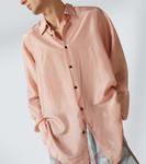 Шелковая рубашка Dries Van Noten, розовый - фото 5