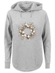 Толстовка F4NT4STIC Osterkranz Eierkranz Blumenring, Mottled Grey - фото
