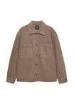 Куртка PULL&BEAR Summer jacket, Dark Brown - фото 7