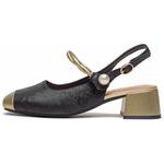 Туфли женские на высоком каблуке Agsdon, бежевый - фото 5