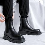 Ботинки Челси мужские черный Cachiotti - фото 9