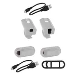 Комплект велосипедных фонарей Force Diver / Arc, серебряный - фото 2