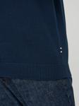 Пуловер Jack & Jones Dünner Langarm Strick Basic JJEBASIC, синий - фото 4