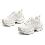 Кроссовки CВ°BANNER Chunky Sneakers Women's Low-Top White - фото 3