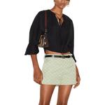 Рубашка женская черная Gucci - фото