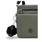 Сумка кросс-боди Kipling New Eldorado 1L, зеленый - фото 5